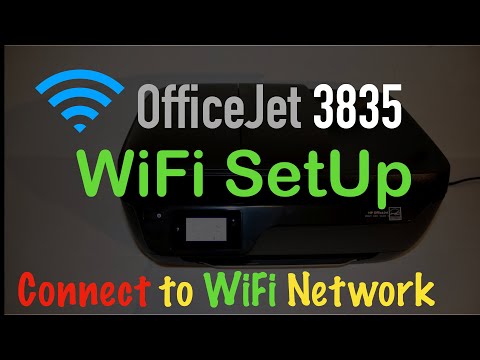 HP OfficeJet 3835 WiFi Setup, Connect to WiFi network, Review !!