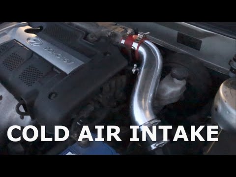 COLD AIR INTAKE Einbau/ #Hyundai Coupe
