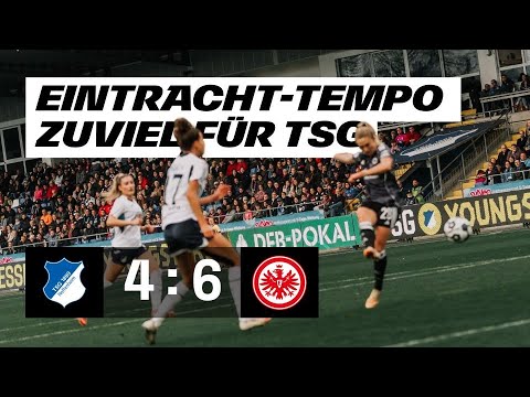 10 Tore Spektakel I Highlights TSG Hoffenheim - Eintracht Frankfurt I DFB-Pokal Achtelfinale