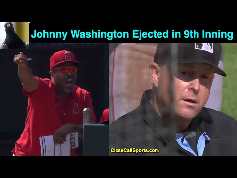 E121 - Todd Tichenor Ejects Johnny Washington Late in Angels Latest Loss (To Detroit) on Strike Call