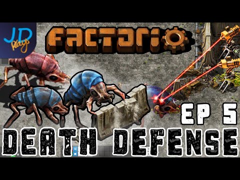 Ep5 Are you in combat? ⚙️Factorio 1.0 Death Defence with @SoellessGaming