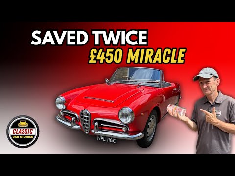 SAVED TWICE: The £450 Alfa Spider Miracle 
