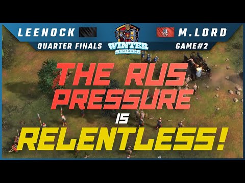 MarineLorD vs Leenock- $2,000 Winter Series - QF (Game 2) - Age of Empires 4