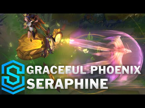 Graceful Phoenix Seraphine Skin Spotlight - Pre-Release - League of Legends