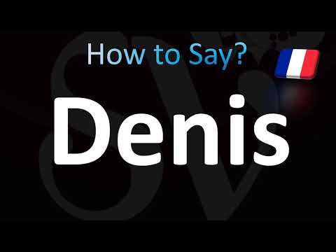 How to Pronounce ''Denis'' Correctly! (French)