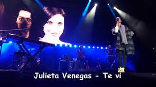 JULIETA VENEGAS - TE VI - TOUR ALGO SUCEDE LA PAZ-BOLIVIA