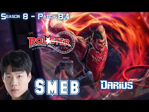 KT Smeb DARIUS vs CHO'GATH Top - Patch 8.4 KR Ranked
