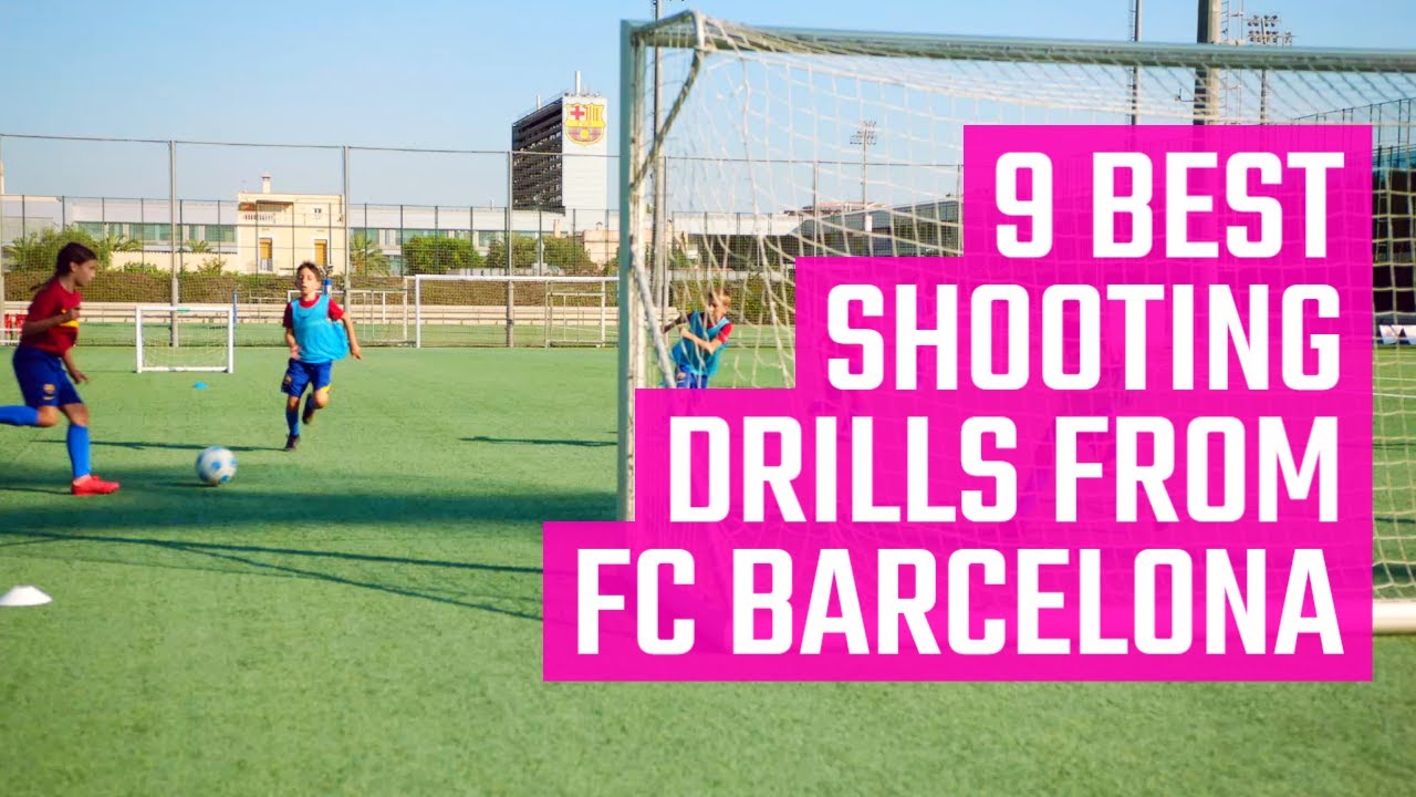9 Best Shooting Drills from FC Barcelona | Fun Youth Soccer Drills from FC Barcelona on the MOJO App