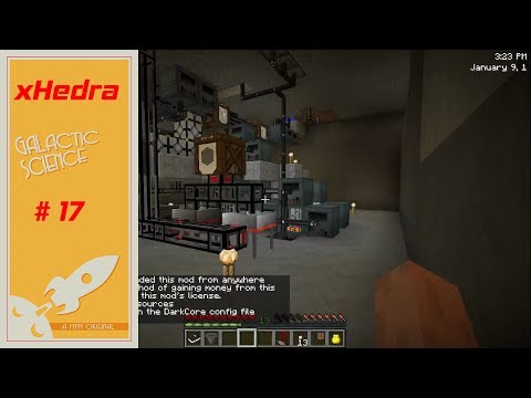 Galactic Science #17 - Minechem Fusion and Builder Block Quarrying - 1 Quest