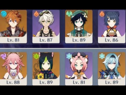 2 Childe Venti - 3.1 Spiral Abyss Phase 2