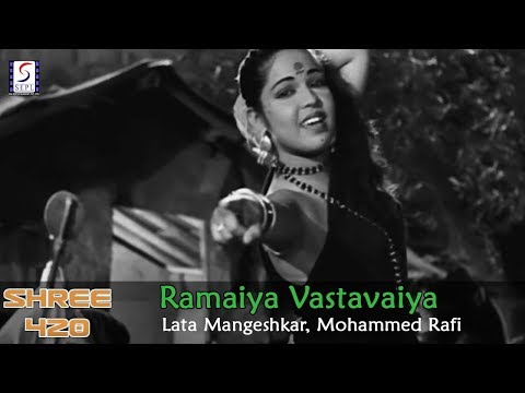 Ramaiya Vastavaiya - Lata Mangeshkar, Mohammed Rafi @ Shree 420 - Raj Kapoor, Nargis
