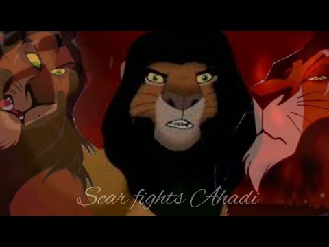 Scar fights Ahadi – ||Fanmade||