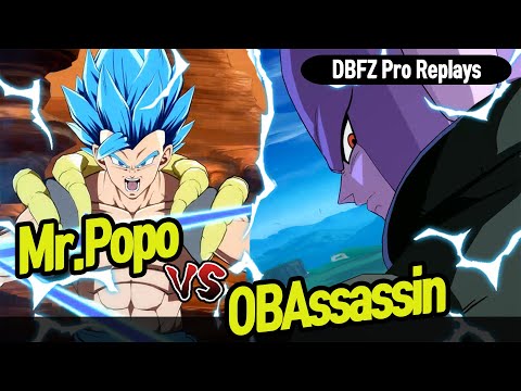 【DBFZ】 Good set!! Mr.popo vs OBAssassin 【DBFZ Pro Replays】
