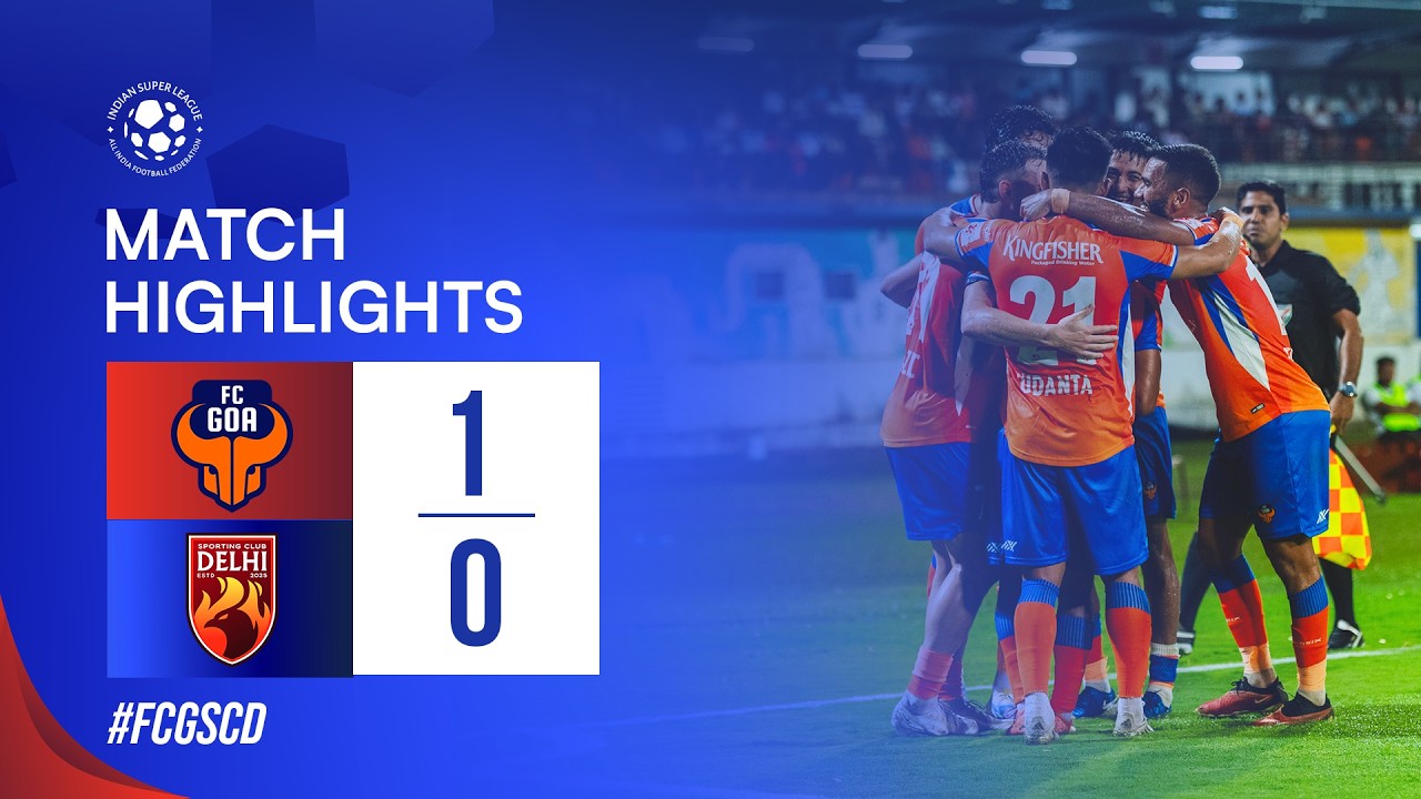 Goa vs Sporting Delhi Highlights