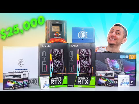 The Ultimate $25,000 Dual PC Build - Part 1