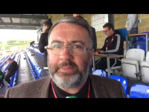 Ian Williams, following the JD Welsh Cup final defeat