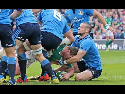 McGrath barges over for Ireland's second try! | RBS 6 Nations