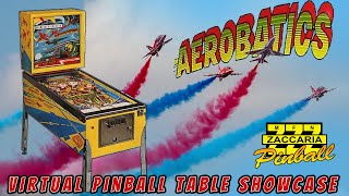 Zaccaria Pinball "Aerobatics" Original Playthrough