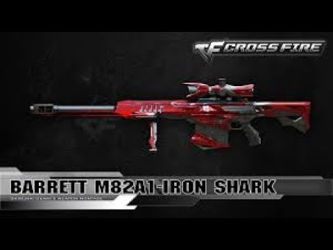Crossfire NA: Barrett M82A1-Iron Shark  HMX Zombie V4 Gameplay - Champion Dang