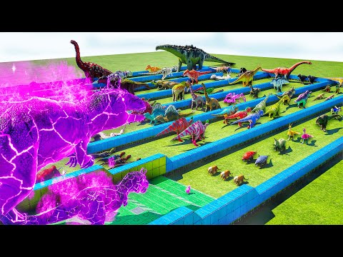 Halloween Dinos🎃 VS All ARK Dinosaurs & Titans