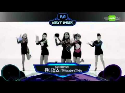 [111110] Wonder Girls - Comeback Next Week [M! Countdown]
