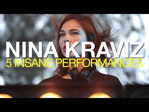 NINA KRAVIZ: TOP 5 Performances of All Times 🔥 Electronic Dance Music