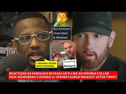 “But Eminem is CRAZY Washed” 😂 Reactions as Fabolous Speaks on Eminem Collab, Kxng Crooked, Dina Rae
