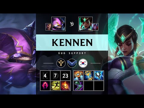 Kennen Support vs Karma - KR Diamond Patch 25.16