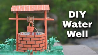 How To Make Well | DIY Water Well | Paper Craft Ideas | Best Out Of Waste