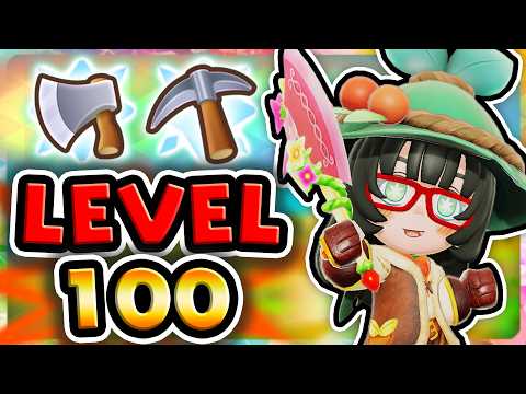 How I Exploited Dragontree for Level 100 Woodcutter and Miner 100 in Fantasy Life i Ginormosia
