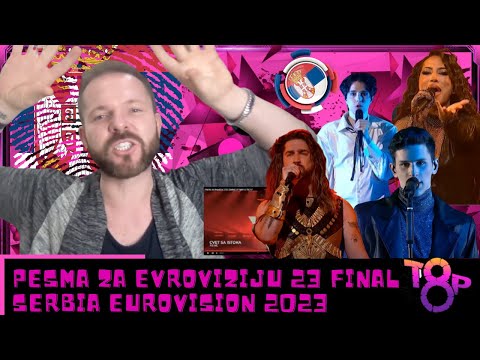 🇷🇸 PZE 23 🇷🇸  TOP 8 | Pesma za Evroviziju 2023 FINALISTI | Serbia Eurovision 2023