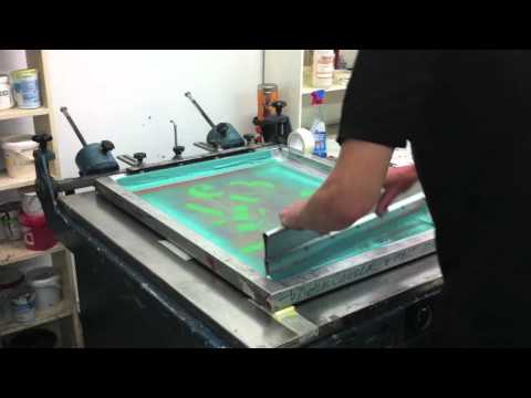 Silkscreen print with Ceizer
