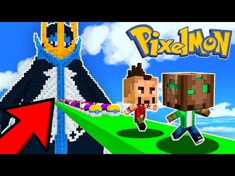 DESAFÍO DE LUCKY BLOCKS EN EMPOLEON GIGANTE 😍😱 - TODOS LOS LUCKY BLOCK PIXELMON MINECRAFT MOD