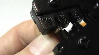 Crimping a Servo Connector - Futaba J Housing with Deluxe Crimper