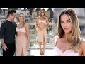 Margot Robbie Displays Her Jaw Dropping Figure In Racy Pink Bra And Pencil Skirt As She Joins