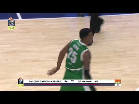 HIGHLIGHTS / Banco di Sardegna Sassari - Sidigas Avellino 88-95
