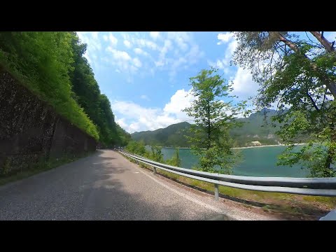 Lago Cà Selva   Cà Zul in moto
