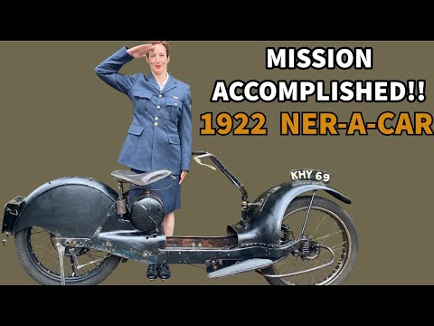 1922 Ner-a Car Resurrection - Chocks Away!!!  - Ep.7  #mechanic #ner-a-car #vintagemotorcycles