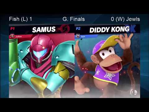 CWA Wifi Weekly 03 - Jewls (Samus) vs Bouncing_Fish (Rosalina & Luma, Diddy Kong, Wolf) Grand Finals
