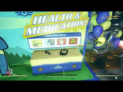 fallout 76 first gameplay 40 minutes vault 76 lore the events leading up to reclamation day