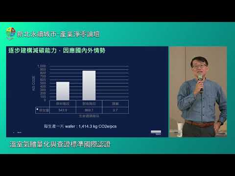 影片：2023新北永續城市產業淨零論壇-溫室氣體量化與查證標準國際認證