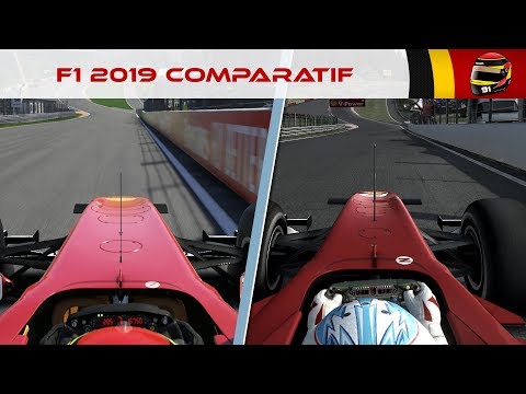 F1 2019 VS F1 2010 - Ferrari F10 - Spa Francorchamps
