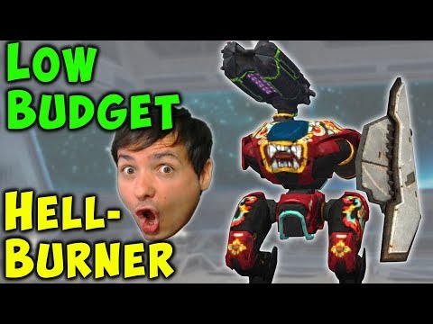 Beacon Winner HELLBURNER Low Budget Power Guide - War Robots Gameplay WR