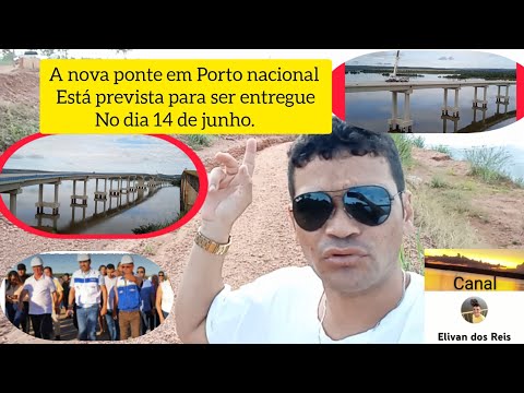 RETA final CONSTRUÇÃO da NOVA PONTE em PORTO NACIONAL está em FASE de acabamento