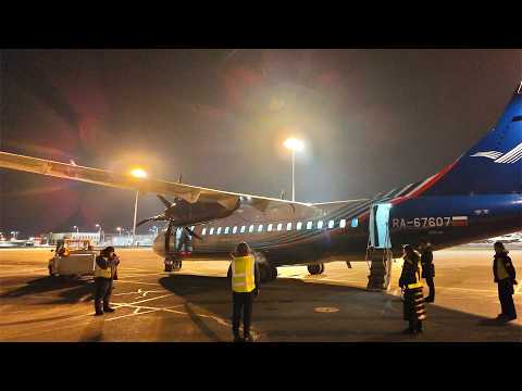 From Russia to Mongolia on a Tiny ATR 42 Flight | City Walk, Café Stop & Hotel Room Tour