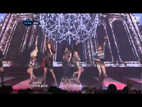 [M!CD-Performance] 4MINUTE - VOLUME UP (May 10,2012)