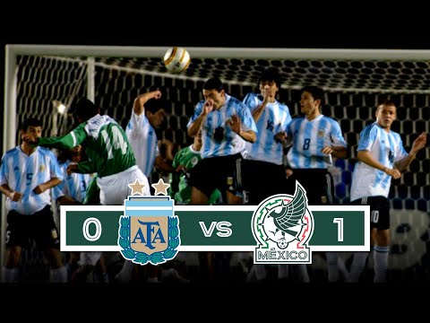 La última vez que México le ganó a Argentina (2004)