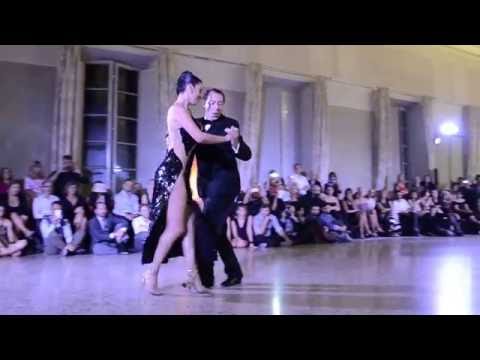  Miguel Angel Zotto  and  Daiana Guspero  are  dancing  at  Lucca Tango Festival  in  2016