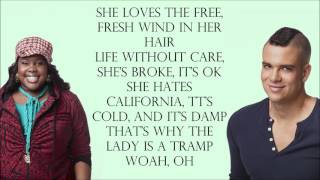 Glee 1x18 - Lady Is a Tramp [with lyrics]