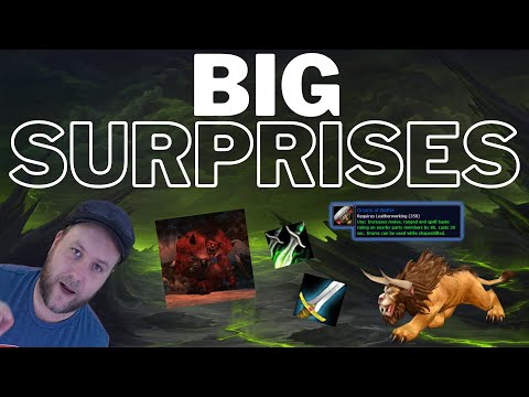 Did these surprise you in Phase 1 of Classic TBC?